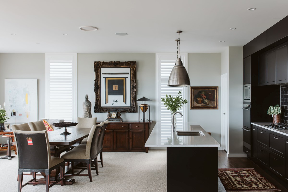 Black Satin Ronda, Annika Rowson Kitchen 2